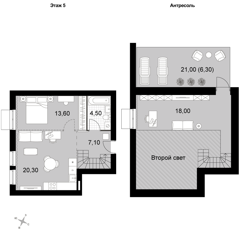 План таунхауса