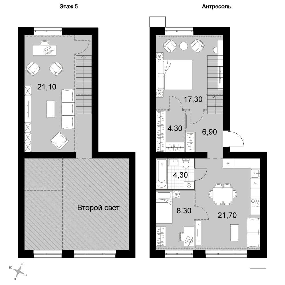 План таунхауса