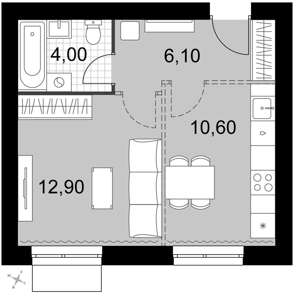 План таунхауса