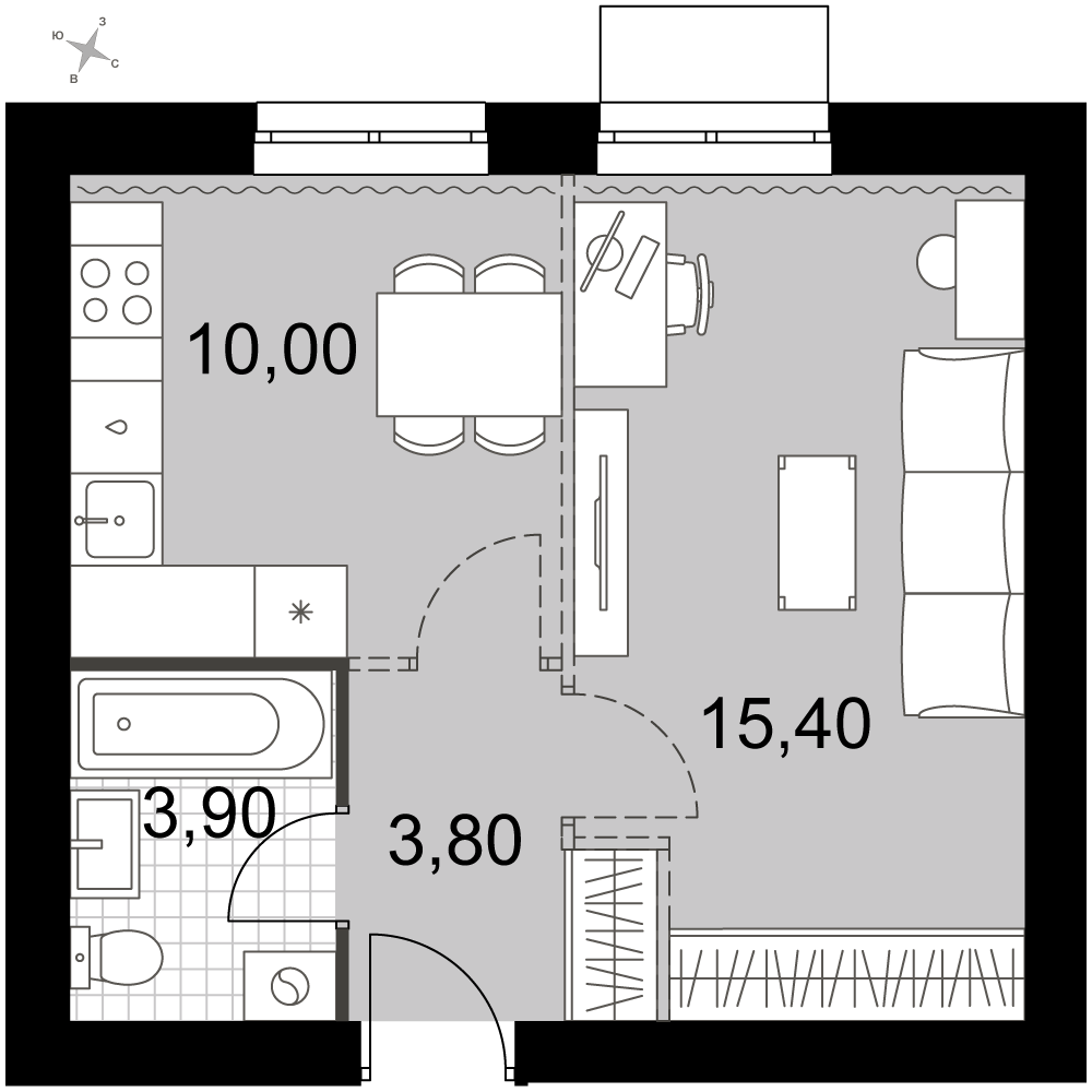 План таунхауса