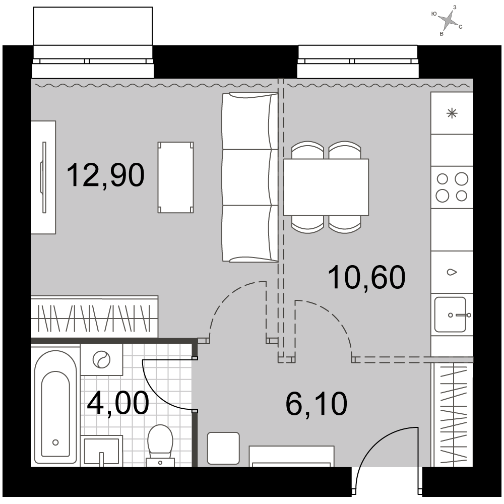 План таунхауса
