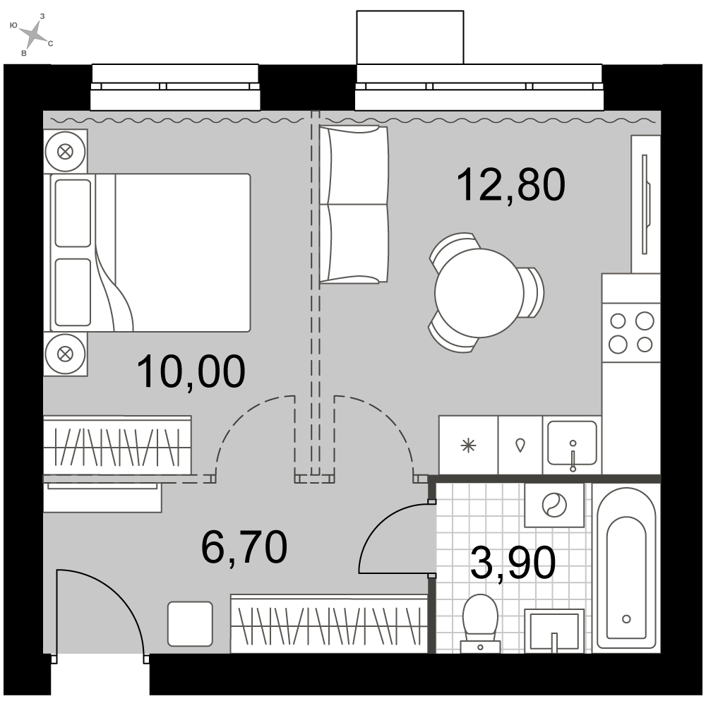 План таунхауса