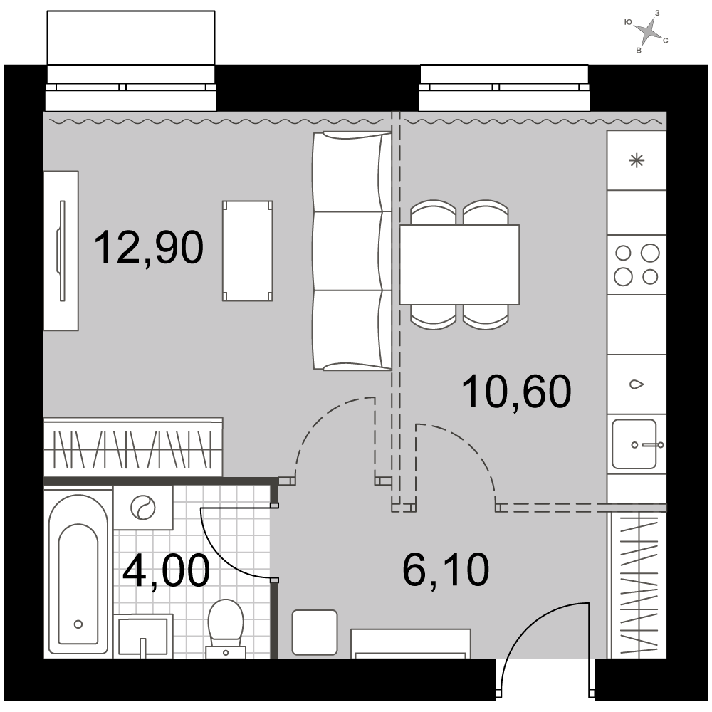 План таунхауса