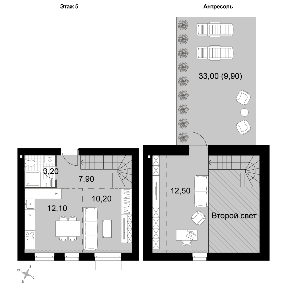 План таунхауса