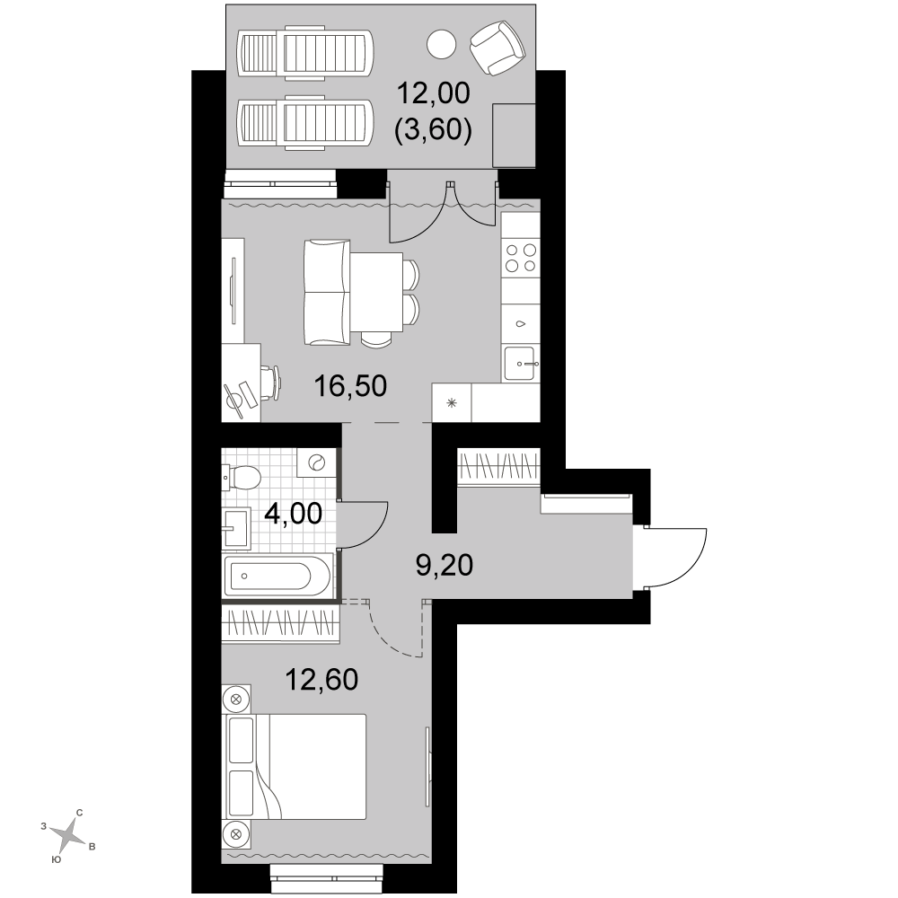 План таунхауса