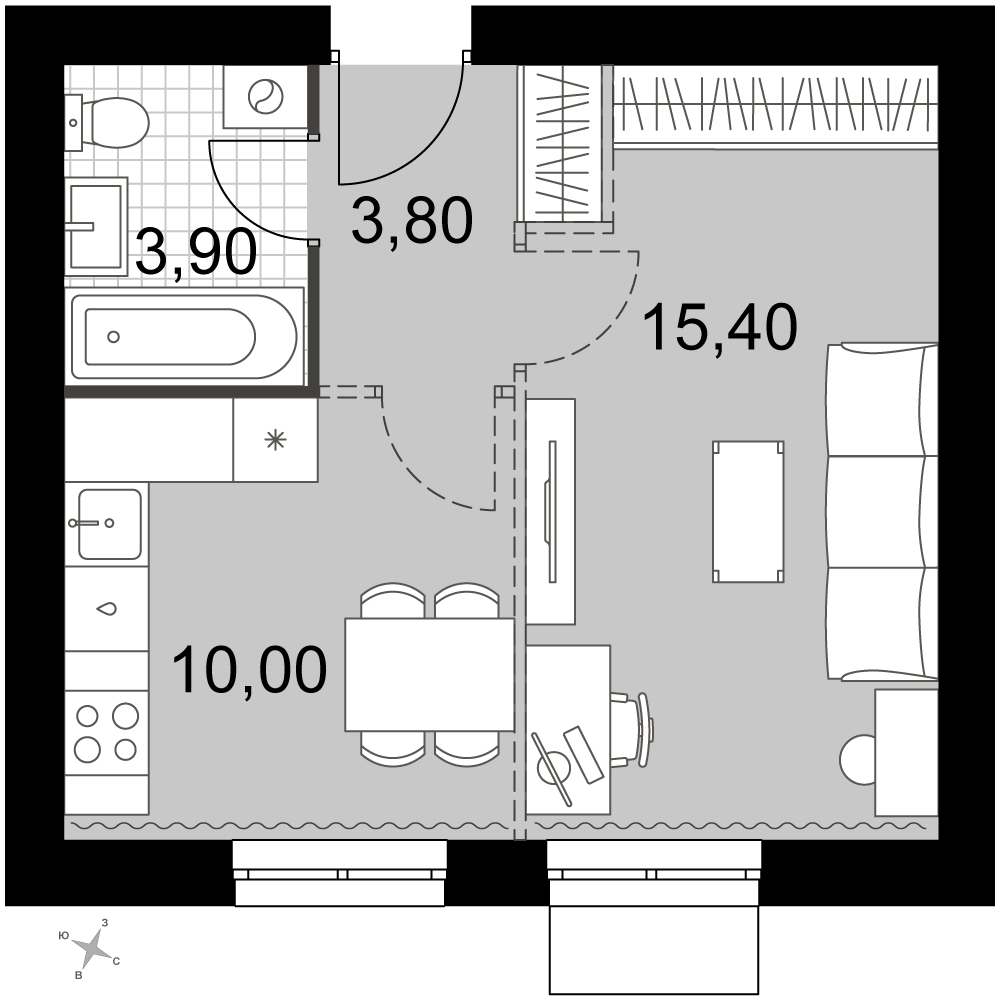 План таунхауса